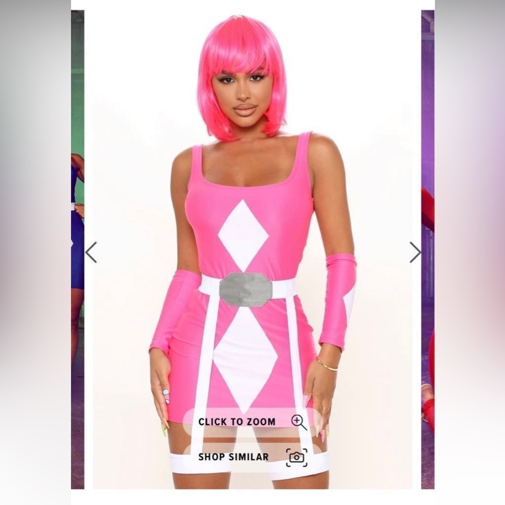Pink Power Ranger costume